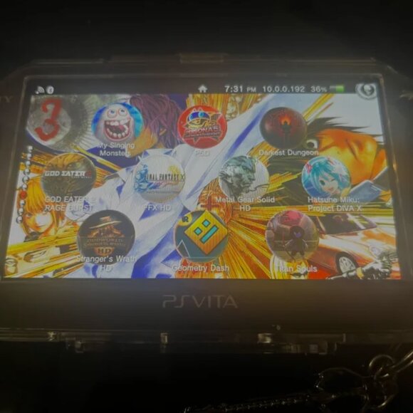 PS Vita OLED PCH-1000(Modded) With SD2VITA and 64GB Micro SD - Picture 3 of 5